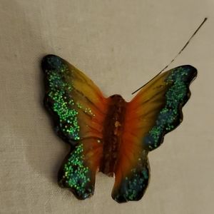 Multicolored Butterfly Pin